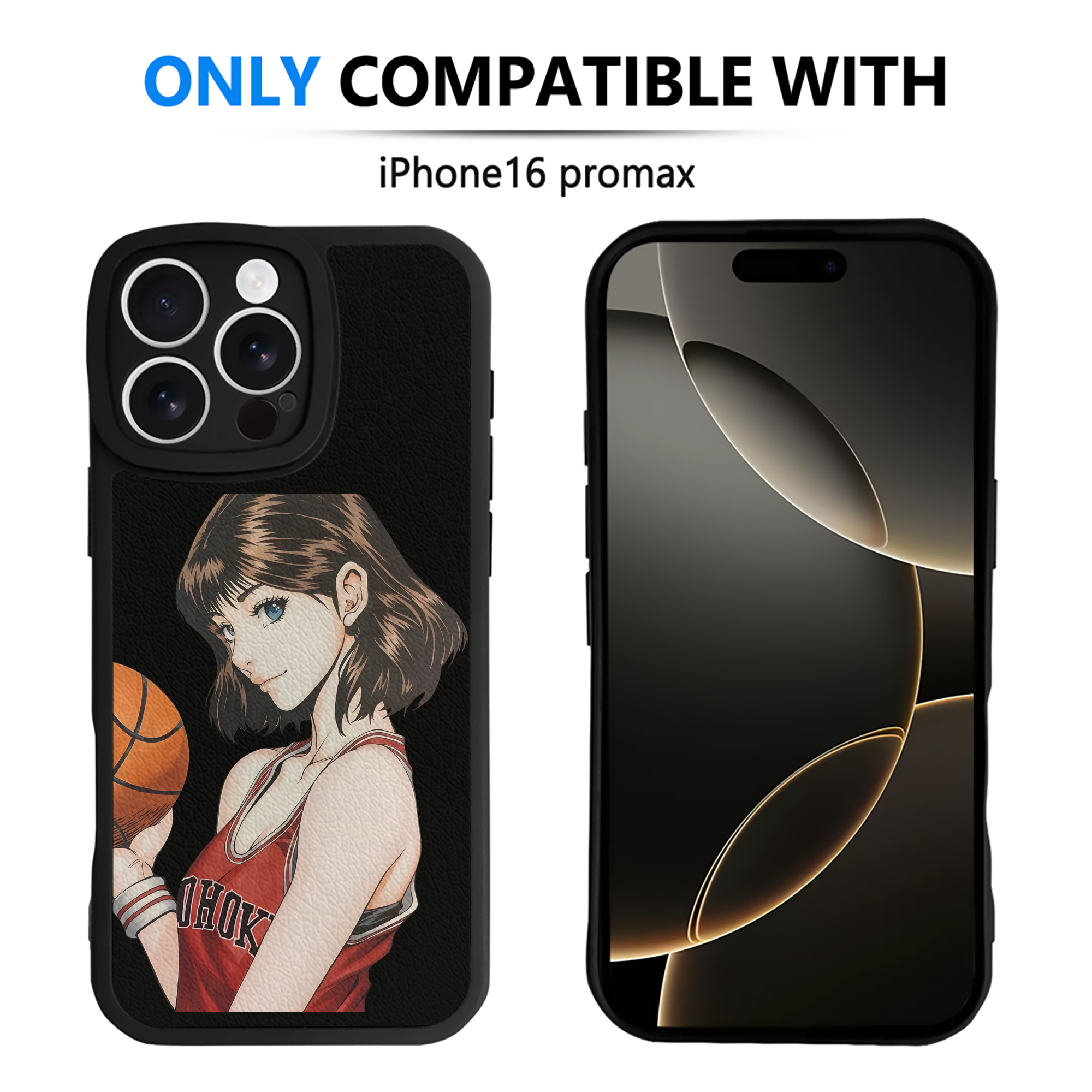 （画像用） SLAM DUNK／スラムダンク 【iPhone 16シリーズ対応】シリコンスマホケース（レザー調） 材質：シリコン